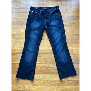 LUCKY BRAND 'Sweet Boot' Raw Hem Jeans sz 2/26 (actual 28)